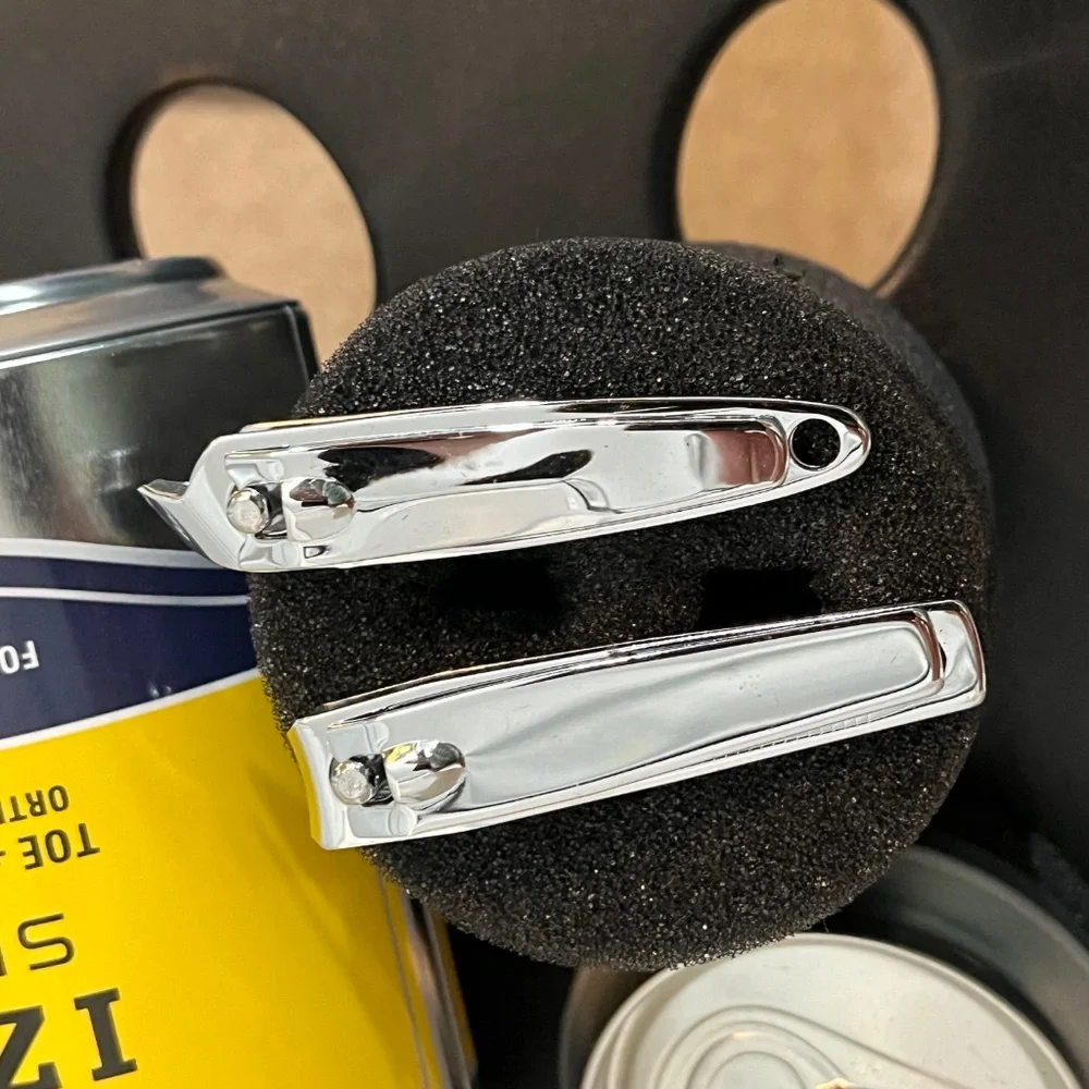 IZOD Sport Nail Clipper Set for Men – Toe & Fingernail Clippers in Gift Canister